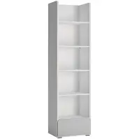 Regál 1s Flexi Flxr01 Biela ​​Alpin / Billbergia Mdf