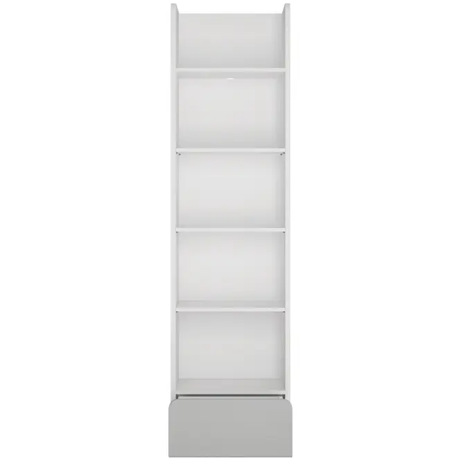 Regál 1s Flexi Flxr01 Biela ​​Alpin / Billbergia Mdf,3