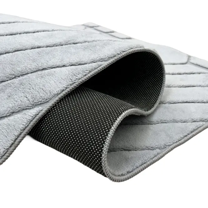 Koberec Mary Microfiber 1,6/2,3 Mrd-852 strieborný