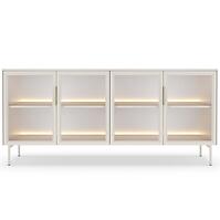 Komoda Lumi B 181 4d + Led Kašmír