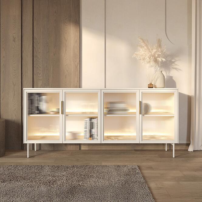 Komoda Lumi B 181 4d + Led Kašmír,5