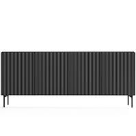 Komoda Muti B 195 4d Čierna