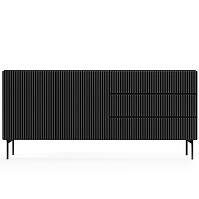 Komoda Muti C 177 2d3s Čierna