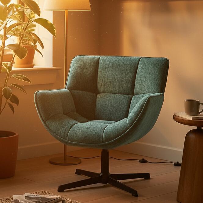 Kreslo Ambra zelené,7