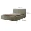 Posteľ Inez 140x200 Lincoln 37,4