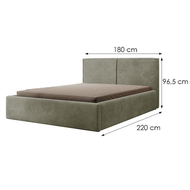 Posteľ Inez 160x200 Lincoln 37