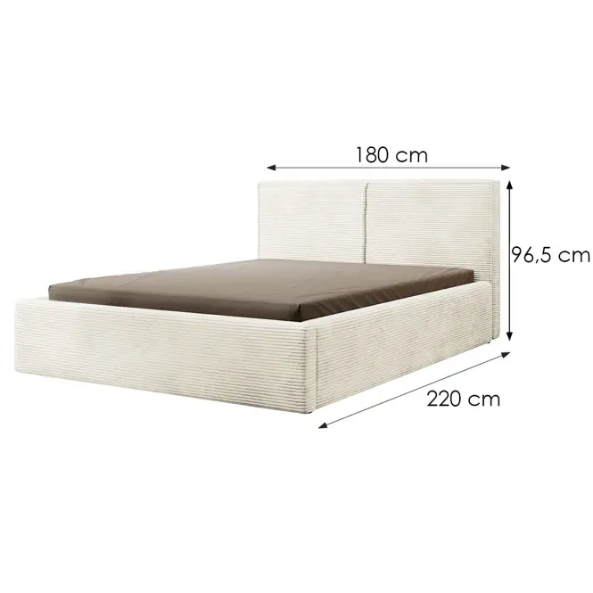 Posteľ Inez 160x200 Poso 100