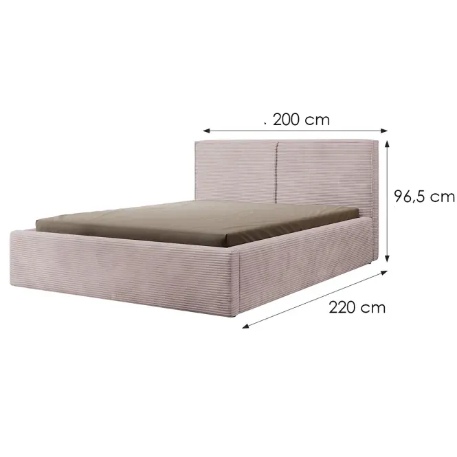 Posteľ Inez 180x200 Lincoln 61,4