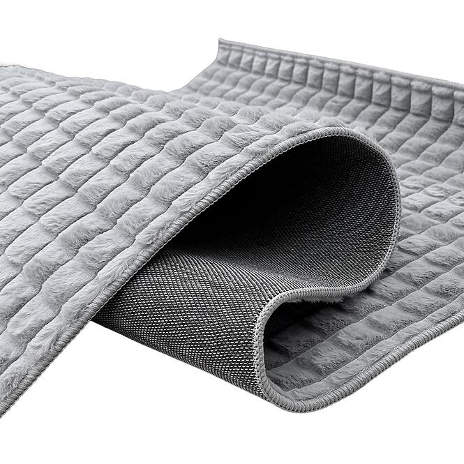 Koberec Aria Biscuit Faux Fur 1,6/2,3 Mrd-677c strieborný,4