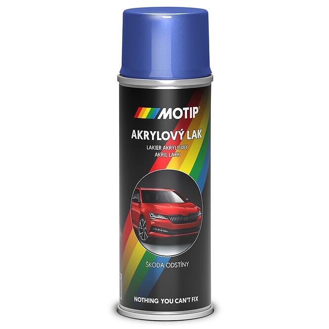 Motip Autolak modrá race metalíza 200 ml