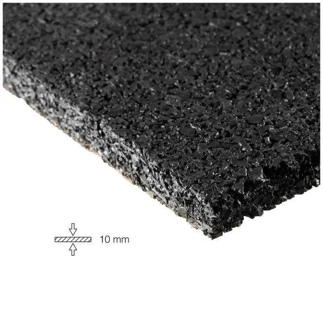 Samolepiaca antivibračná podložka 100x100x10 mm Tesa fólia