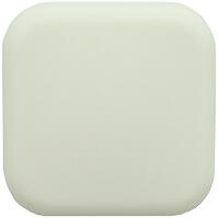 Doraz dverí HRC štvorcový 45x45 mm biela