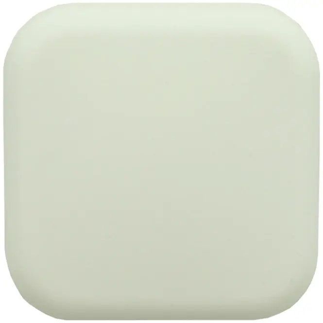 Doraz dverí HRC štvorcový 45x45 mm biela