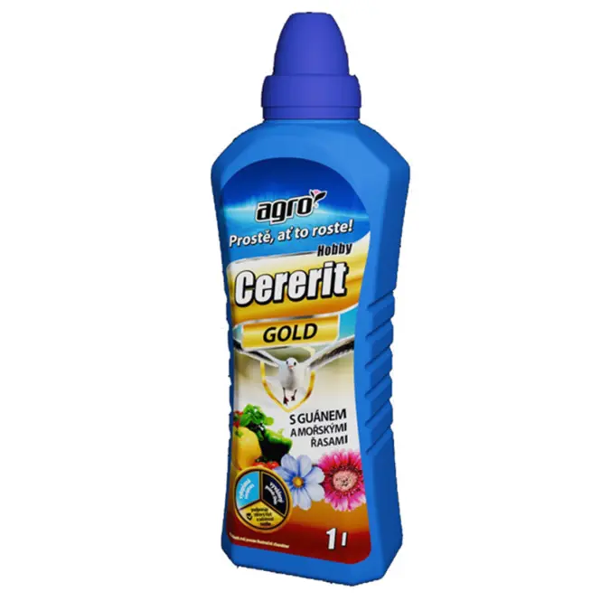 Cererit Hobby Gold s quanom a morskými riasami Agro 1l