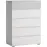 Komoda 5s Flexi Flxk02 Biela Alpin/Billbergia