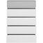 Komoda 5s Flexi Flxk02 Biela Alpin/Billbergia,3