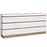 Komoda 4d2s Calabria Cork102 Dub Coast Evoke/Biela Alpin