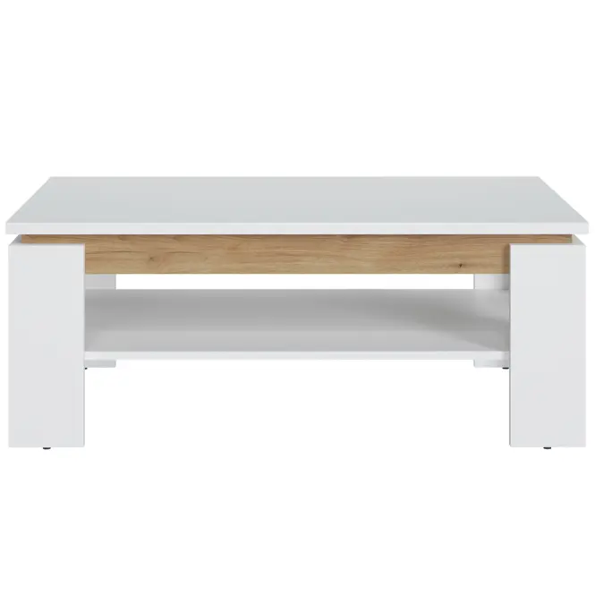 Stolík Calabria Rvt24 Dub Coast Evoke /Biela Alp