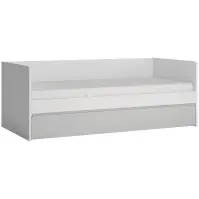 Posteľ 90 1s Flexi Flxz01 Biela ​​Mdf Doska Alpin/Billbergia