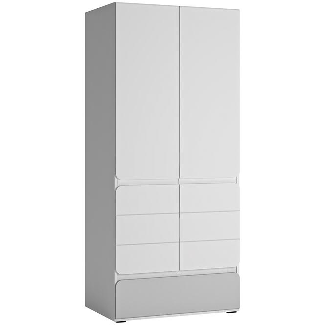 Skriňa 2d1s Flexi Flxs02 Alpin White/Alpin White Supermat/Billbergia Mdf