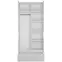Skriňa 2d1s Flexi Flxs02 Alpin White/Alpin White Supermat/Billbergia Mdf,3