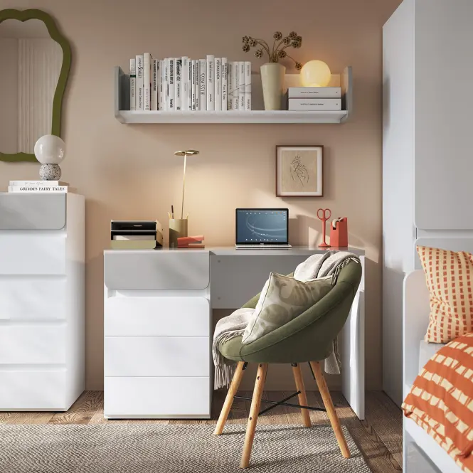 Skriňa 2d1s Flexi Flxs02 Alpin White/Alpin White Supermat/Billbergia Mdf,4