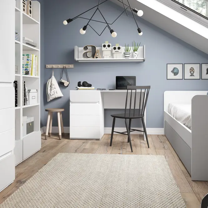 Skriňa 2d1s Flexi Flxs02 Alpin White/Alpin White Supermat/Billbergia Mdf,5