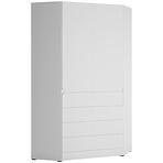 Skriňa Narożna 2d Flexi Flxs03  Mdf Alpin White/Alpin White Supermat