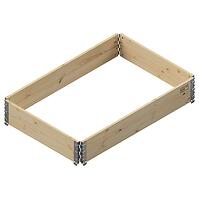 Vyvýšený záhon natural eco 120x80x19,5 cm