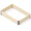 Vyvýšený záhon natural eco 120x80x19,5 cm