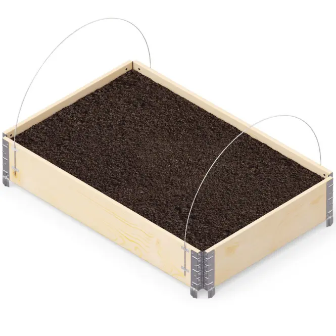 Vyvýšený záhon natural eco 120x80x19,5 cm