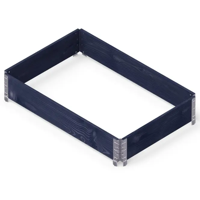 Vyvýšený záhon black eco 120x80x19,5 cm