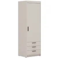 Skriňa Elena 1D 3S pieskovo béžová