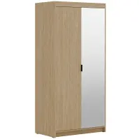 Skriňa Elena 2D 1zrkadlo dub olejovaný