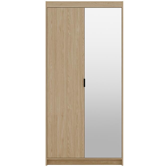 Skriňa Elena 2D 1zrkadlo dub olejovaný,2