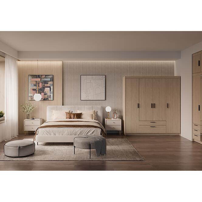 Skriňa Elena 4D 2S dub olejovaný