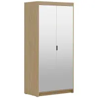 Skriňa Elena 2D zrkadlo dub olejovaný