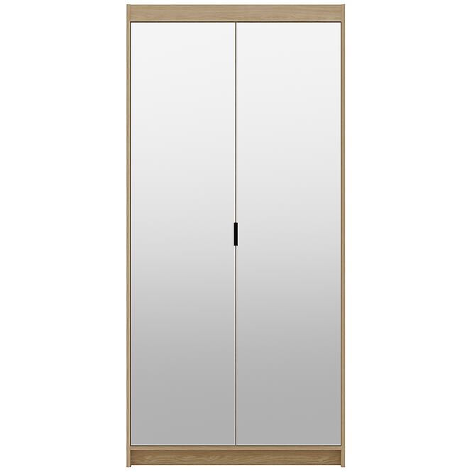 Skriňa Elena 2D zrkadlo dub olejovaný,2