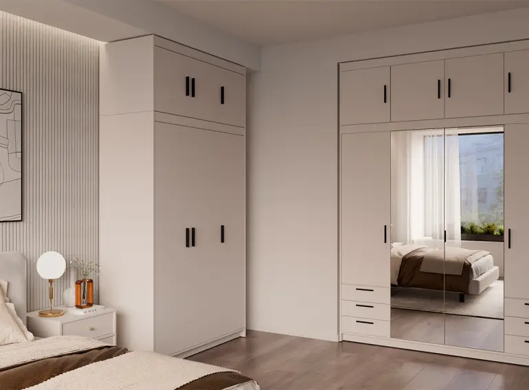Nadstavec na skriňu Elena 3D pieskovo béžová