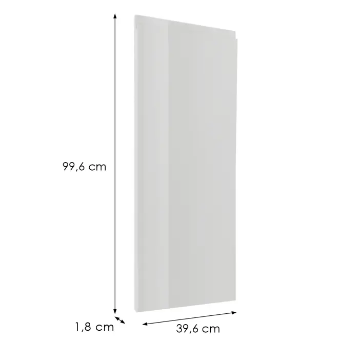 Čelo skrinky Luxeo F02-G30(72) white lak,2