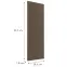Čelo skrinky Luxeo F08-G30(100) baltic storm,2