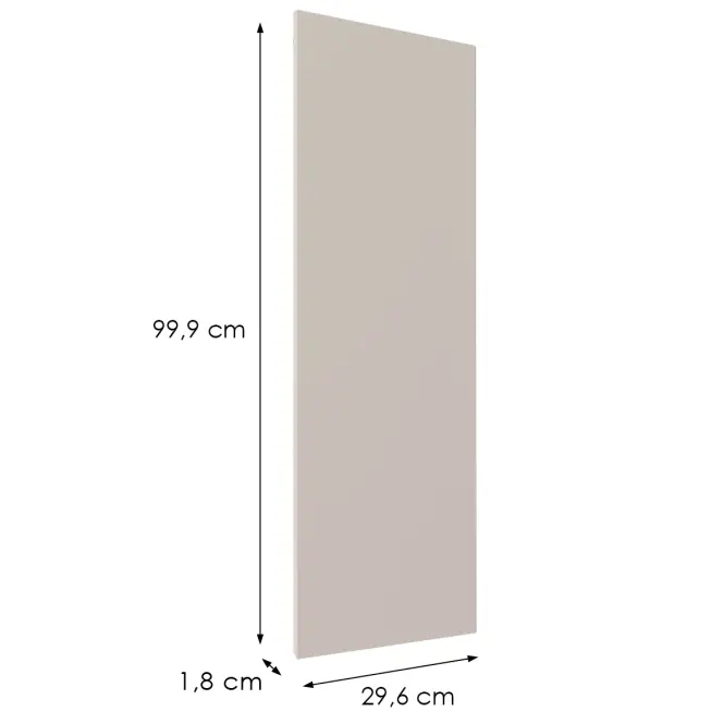 Čelo skrinky Luxeo F08-G30(100) beige,2