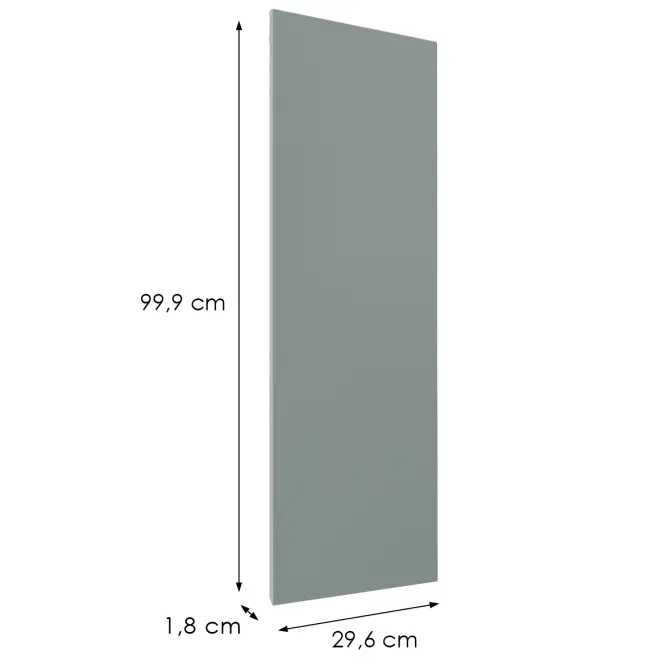 Čelo skrinky Luxeo F08-G30(100) green,2