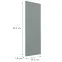 Čelo skrinky Luxeo F08-G30(100) green,2