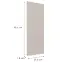 Čelo skrinky Luxeo F08-G30(72) beige,2