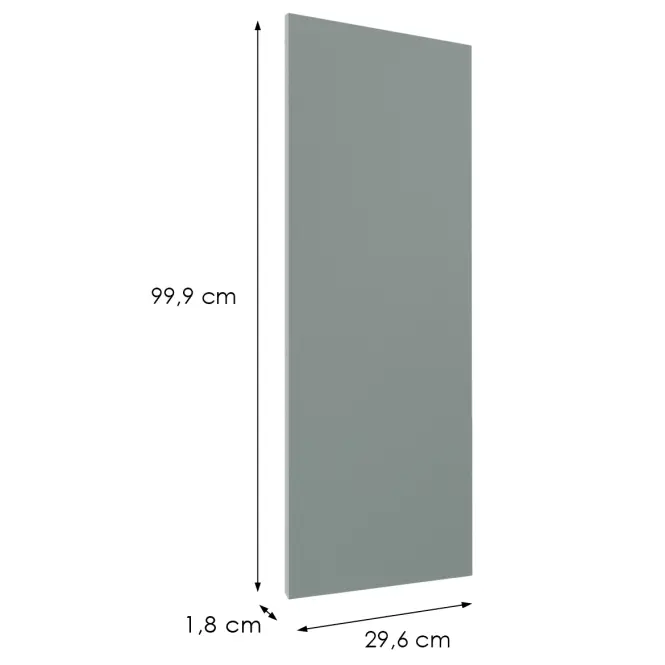Čelo skrinky Luxeo F08-G30(72) green,2