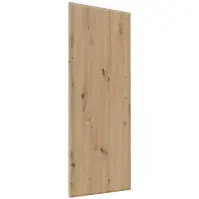 Čelo skrinky Luxeo F16-G30(72) tenký rám dub