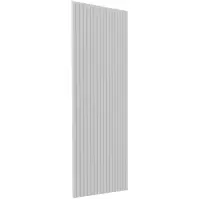 Čelo skrinky Luxeo F14-G30(100) ryfla white