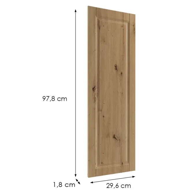 Čelo skrinky Luxeo F13-G30(100) hampton dub,2