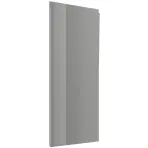 Čelo skrinky Luxeo F02-G40(100) grey lak
